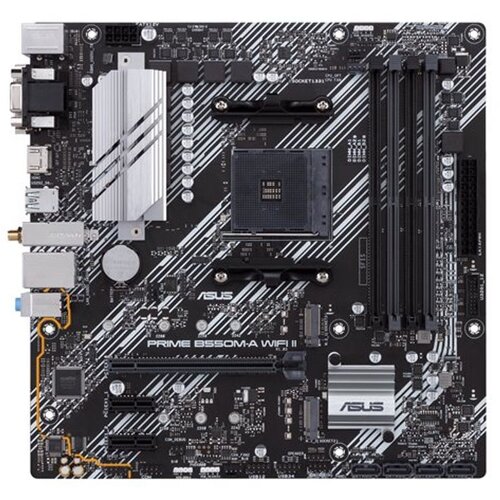Asus PRIME B550M-A WIFI II, DDR4, SATA3, USB3.2Gen2, HDMI, WiFi, AM4 mATX Cene