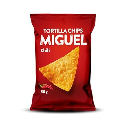 TORTILLA CHIPS MIGUEL tortilja čips chili, 50g Slike