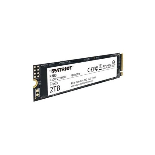 Patriot SSD 2TB M.22280 PCIe Gen3 x 4, NVMe 1.3R/W: 1700/1100MB/s Slike