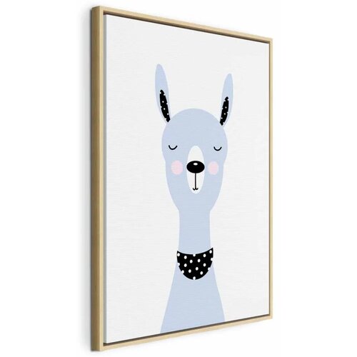  Slika - Lovely Llama (1 Part) Vertical 40x60 U prirodnom drvenom okviru Cijene