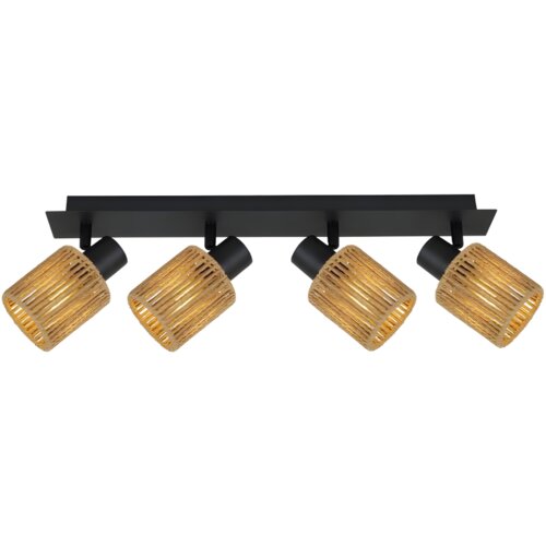 Toolight Viseća Lampa APP1825-4W NATURE BLACK Cijene