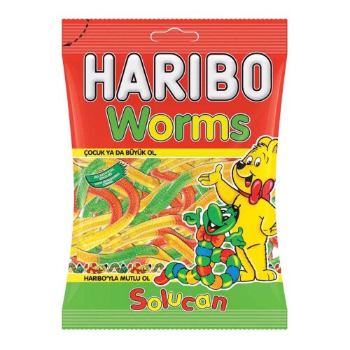 Haribo Bombone gumene Worms mix 80g Cijene