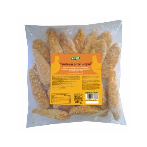 Ba&amp;scaron; Ba&amp;scaron; SMRZNUTI PANIRANI PILEĆI &amp;Scaron;TAPIĆI 700G Slike