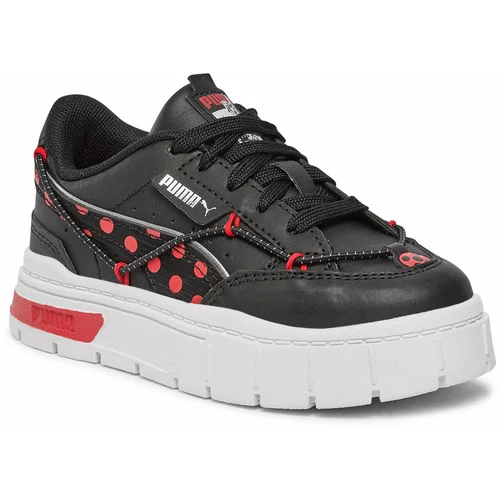 Puma Superge Mayze Stack Miraculous PS 393907 01 Black-Red