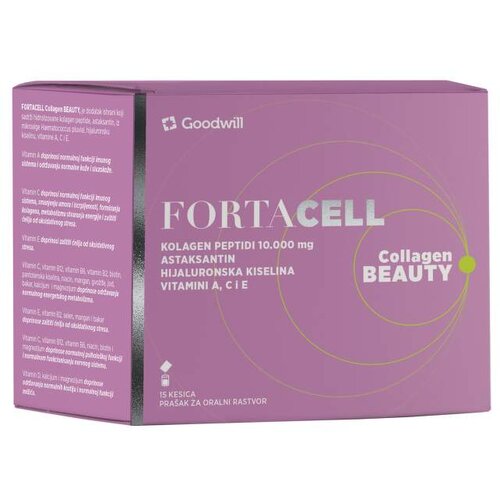 Fortacell Immuno Fortacell Collagen Beauty, 15 kesica Cene