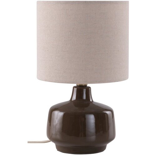 Jotex Smeđa/krem stolna lampa keramička (visina 29 cm) Laila &ndash; Cijene