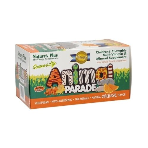 Nature's Plus animal Parade Multivitamin 180 pastila - Naranča, 180 pastila Cijene
