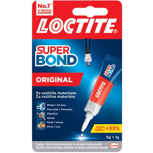  LJEPILO TRENUTAČNO 4G LOCTITE SUPER BOND TEKUĆE HENKEL 2733273 BLISTER Cene