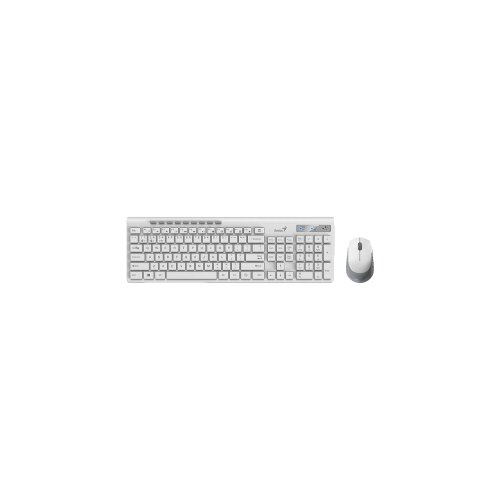  Tastatura + miš wireless i bluetooth GENIUS SlimStar 8230, white, BiH layout, 31340015411 Cene