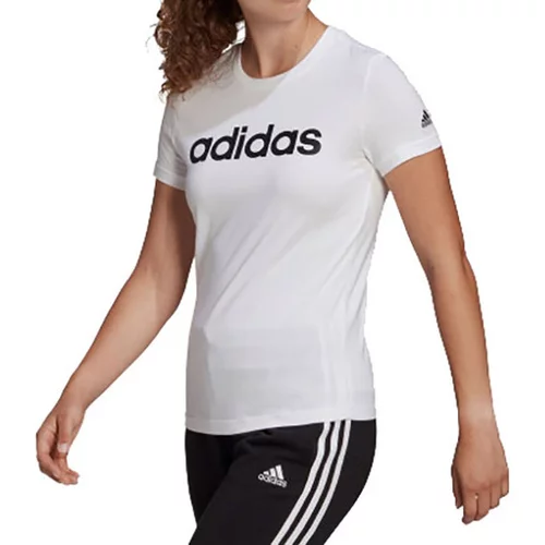 Adidas T-shirt ženski, bela barva