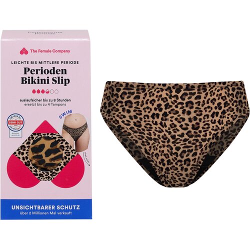 The Female Company Period Bikini Swim Slip Leo - S Slike