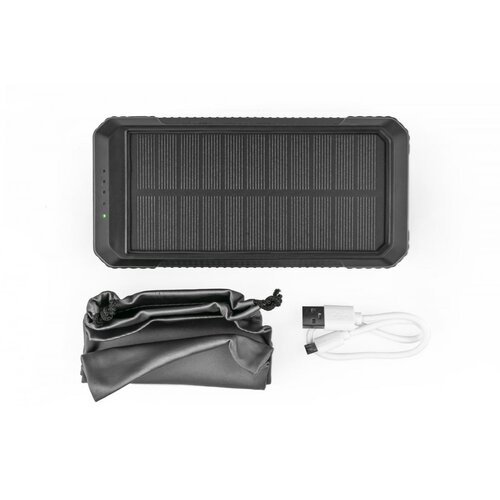 OXE Solar Powerbank, zmogljivost 33800 mAh, črna, (20596980) Cene