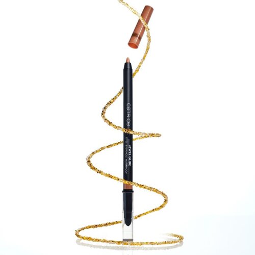 Catrice Jewel Glide Effect Eye Pencil vodoodporni svinčnik za oči za ble&amp;scaron;čeč sijaj odtenek 020 Amber Glow 1.5 g Slike