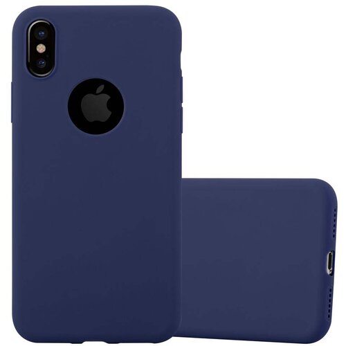 Cadorabo Case, združljiv z Apple v Candy Tarmno Blue - zaščitna prevleka iz fleksibilnega silikona TPU, (20572130) Cene
