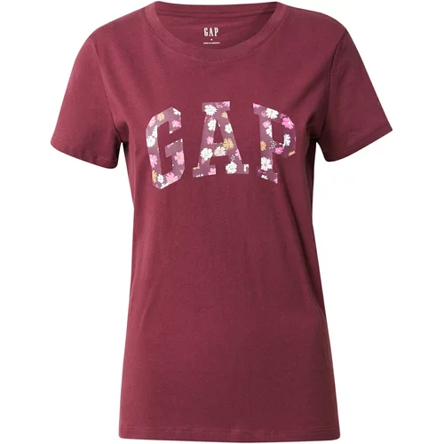 GAP Majica mešane barve / burgund