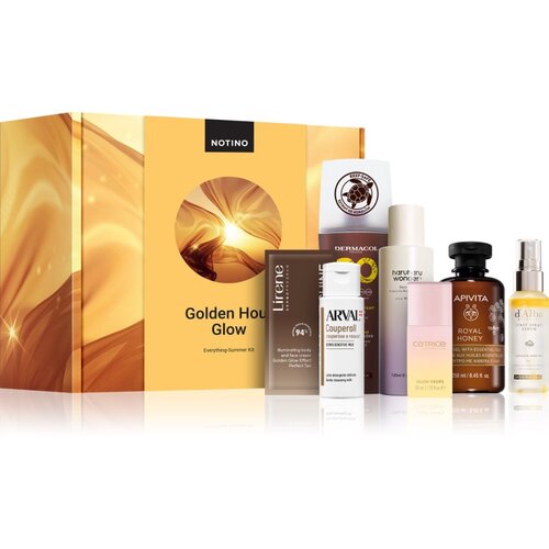 Beauty Box Notino &amp;ndash;⁠⁠⁠⁠⁠⁠ Golden Hour Glow darilni set za ženske Slike