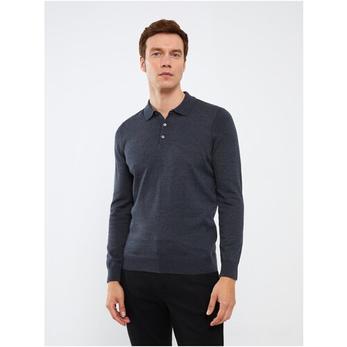 LC Waikiki Polo Neck Long Sleeve Men&amp;#039;s Knitwear Sweater Slike