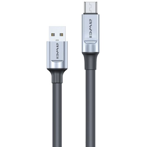 Awei CL-206M Kabl USB-A na USB-Micro B, 1.2m, Sivi Cene