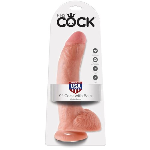King Cock dildo z modi 9, 23cm Cene