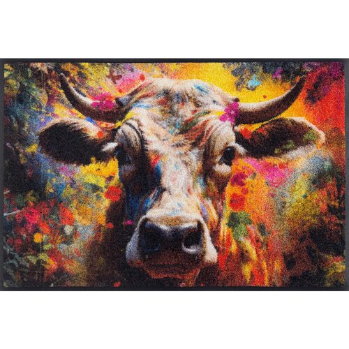wash+dry PREDPRAŽNIK Cowy McCow 50/75 cm potiskano večbarvno Cene