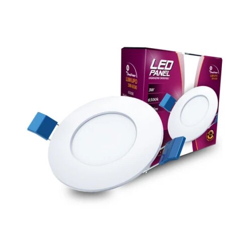 Lumax Led Panel Sunflower LUMUPO-3W 6500K Ugradni-Okrugli 255 lm Slike