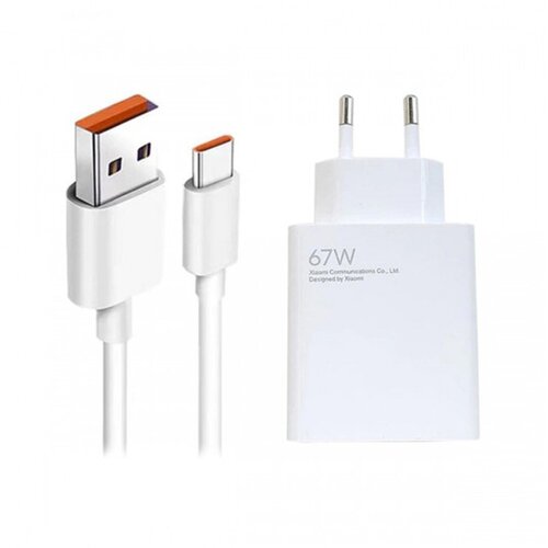 Xiaomi Punjač 67W sa kablom USB-A na USB-C 1m Cijene