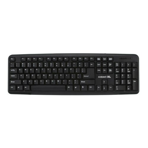 Connect XL tastatura sa qwerty rasporedom, USB, crna boja - CXL-K100 Cene