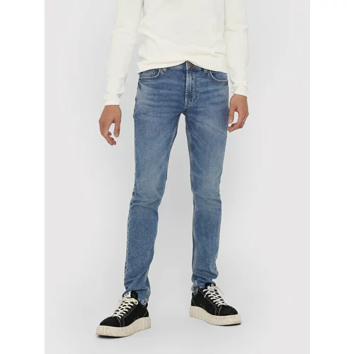 Only & Sons Jeans hlače Loom 22018653 Modra Slim Fit