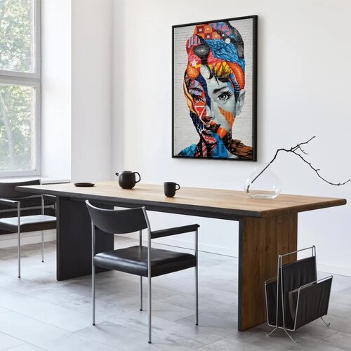  Slika - Liberated Woman 80x120 U crnom drvenom okviru Slike