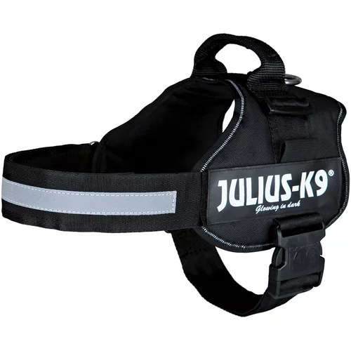 Julius-K9 ® Power oprsnica - crna - Veličina 2: 71 - 96 cm opseg prsa