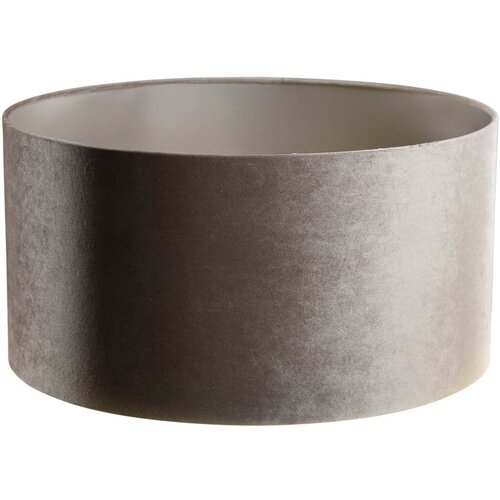 QAZQA Velours lampenkap taupe 50/50/25 Cene