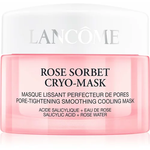 Lancôme Rose Sorbet Cryo-Mask petominutna maska za svježi izgled lica 50 ml