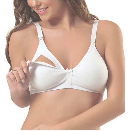 Caramell grudnjak za dojilje, beli Slike