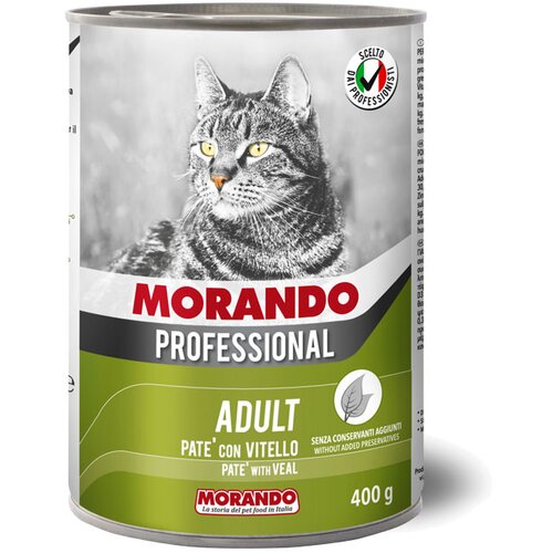 Morando Professional Cat Adult Pate teletina 400 g konzerva Cene