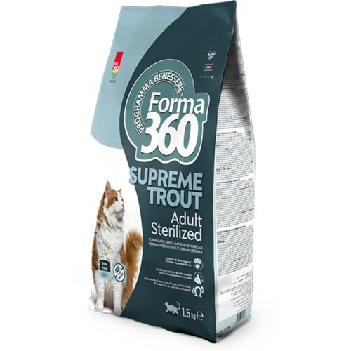Pet360 Forma Granule za sterilisane mačke, Pastrmka, 1,5 kg Cene