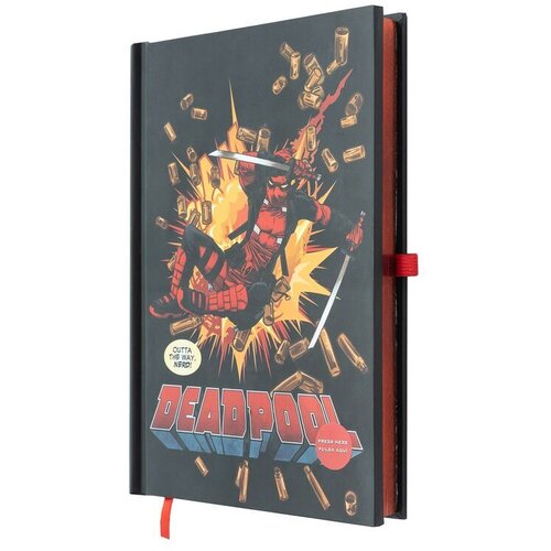 Grupo Erik Editores S. L. Deadpool, Marvel - Agenda A5 - Marvel, Deadpool, Premium with Light Slike