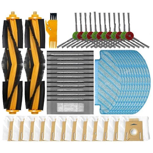 INORCO Deli za DEBOT OZMO T8+ / T8 / T8 Max / N8 Plus / N8 Pro Glavna stranska krtača Filter Mop krpa vrečka za prah, (21873339) Slike