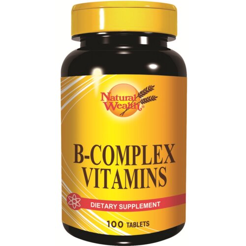 Natural Wealth b-kompleks, 100 tableta - podrška energiji i metabolizmu Cene