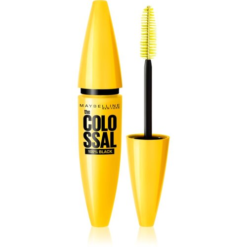 Maybelline The Colossal 100% Black maskara odtenek Black 10.7 ml Cene