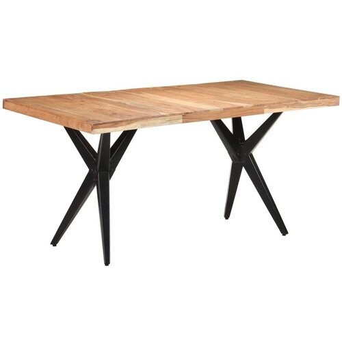  Blagovaonski stol 160 x 80 x 76 cm od masivnog bagremovog drva Cijene