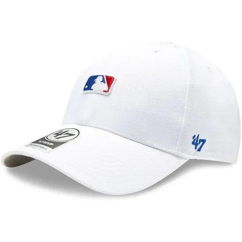 47 Brand Kapa s šiltom MLB Batter Man Logo Base Runner Snap '47 MVP MLB-BRMPS01WBP-WH White