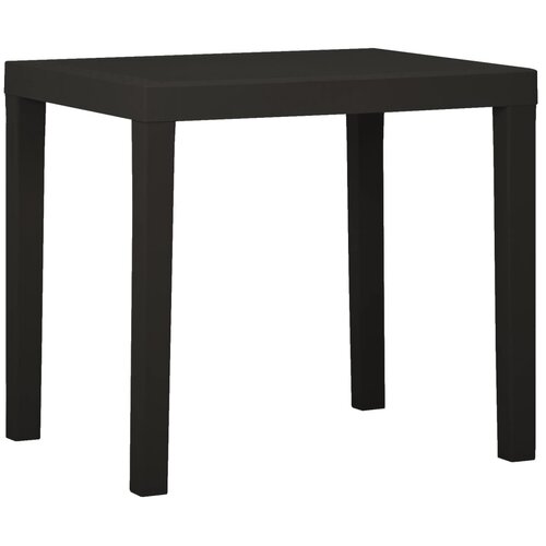  Vrtni stol antracit 79 x 65 x 72 cm plastični Cene