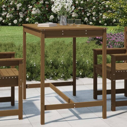 VidaXL Vrtni stol boja meda 121x82 5x110 cm od masivne borovine Slike