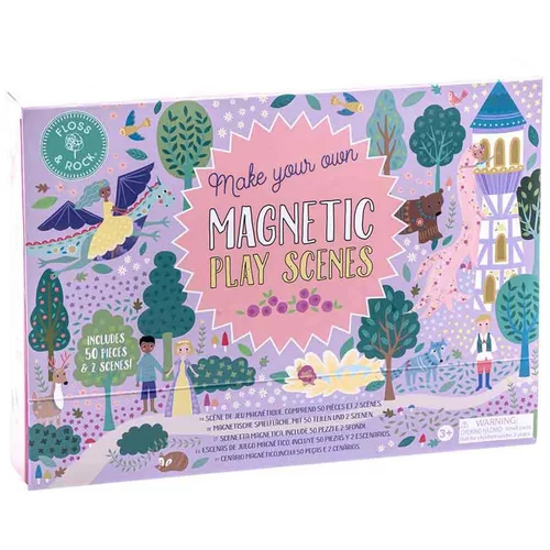 Floss&Rock® magnetna knjigica magnetic play scenes fairy tale