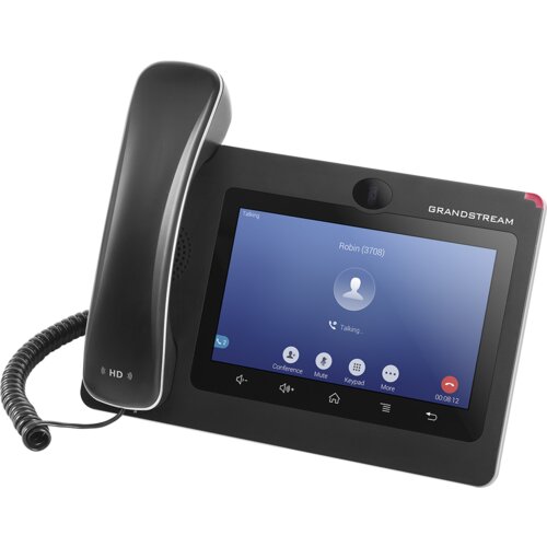 Grandstream GXV3370 multimedia android 16-line/16-SIP voip hd telefon, 7"(1024x600) touch screen tft lcd, ugrađen bluetooth, wifi 2.4/5GHz Cene