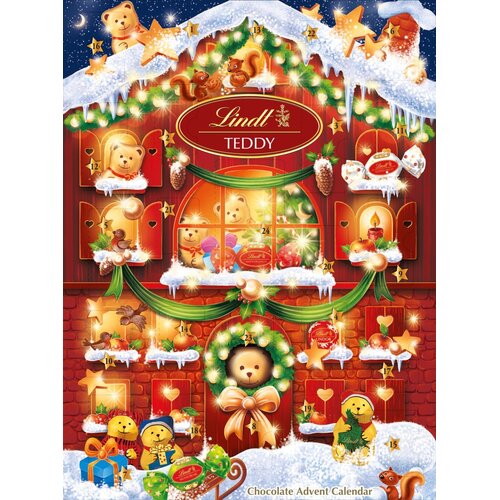 Lindt Novogodi&amp;scaron;nji paketić Teddy house 170g Slike