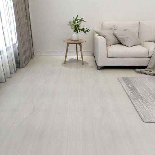  Samoljepljive podne obloge 55 kom PVC 5 11 m&amp;sup2; krem Slike