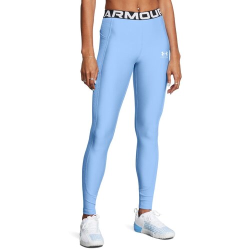 Under Armour Women‘s leggings HeatGear Rib Legging Blue M Slike