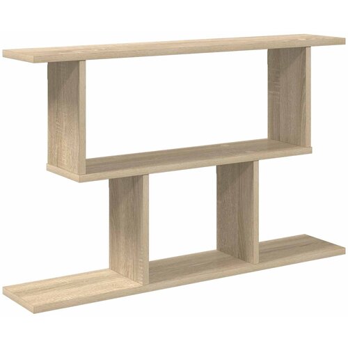 vidaXL Stenska polica Sonoma hrast 80 x 15 x 50,5 cm Inženirski les, (5000307354) Cene