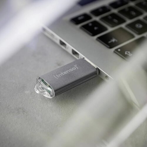 Intenso 256GB Jet Line USB 3.2 70MB/s spominski ključek - siv Slike
